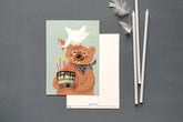 Geburtstag – Postkarte – Mare di Maria
